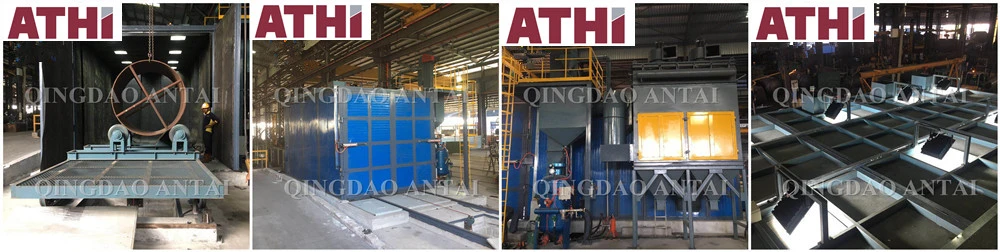 Sand Blasting Room and Painting Room for Cement Carriers/Truck Cement Mixing Tank