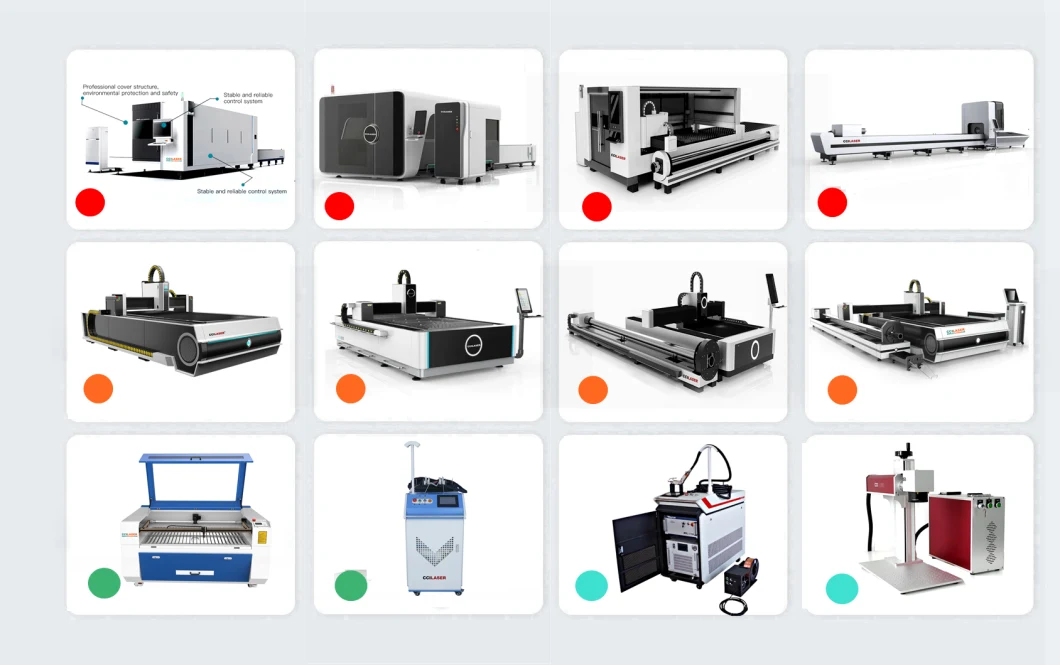 CNC Fiber Laser Cutting Machine Stainless Steel laser Equipment Aluminium Laser Cutter 2000W Metal Laser Cutting Machines for Carbon Iron 500 Watt Laser Cutter