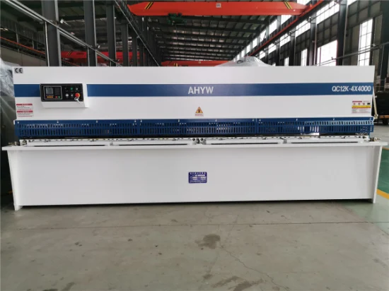 Ahyw Anhui Yawei CNC Hydraulic Guillotine Shearing Cutting Machine