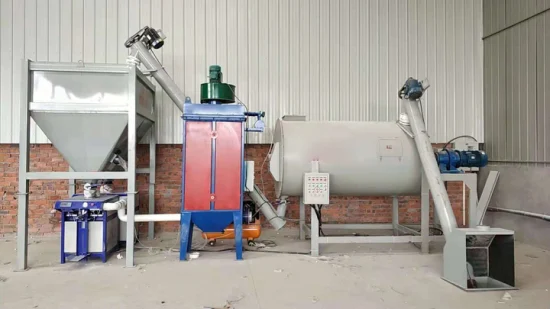 Mortar Making Machine Dry Mixed Mortar Production Line Factory Dry Sand Mixer