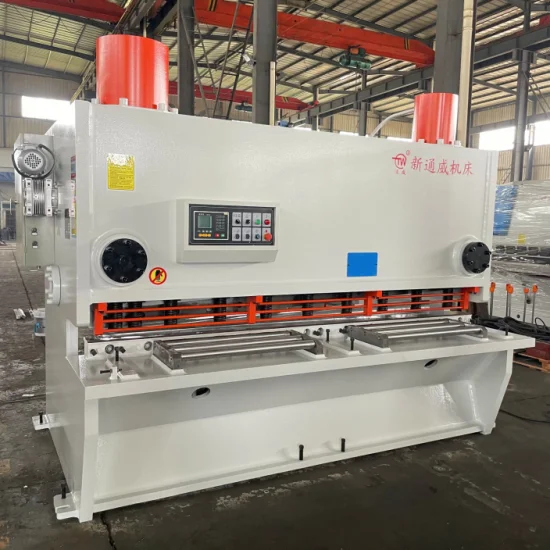 Hydraulic Shearing Machine, Guillotine Cutting Machine, 20mm Carbon Steel Sheet Shearing