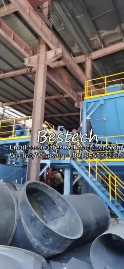 Foundry Clay Green Sand Process Treatment Production Line for Sand Casting