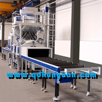 Roller Conveyor Shot Blasting Machine for Steel Plate Surface Cleaning Abrator